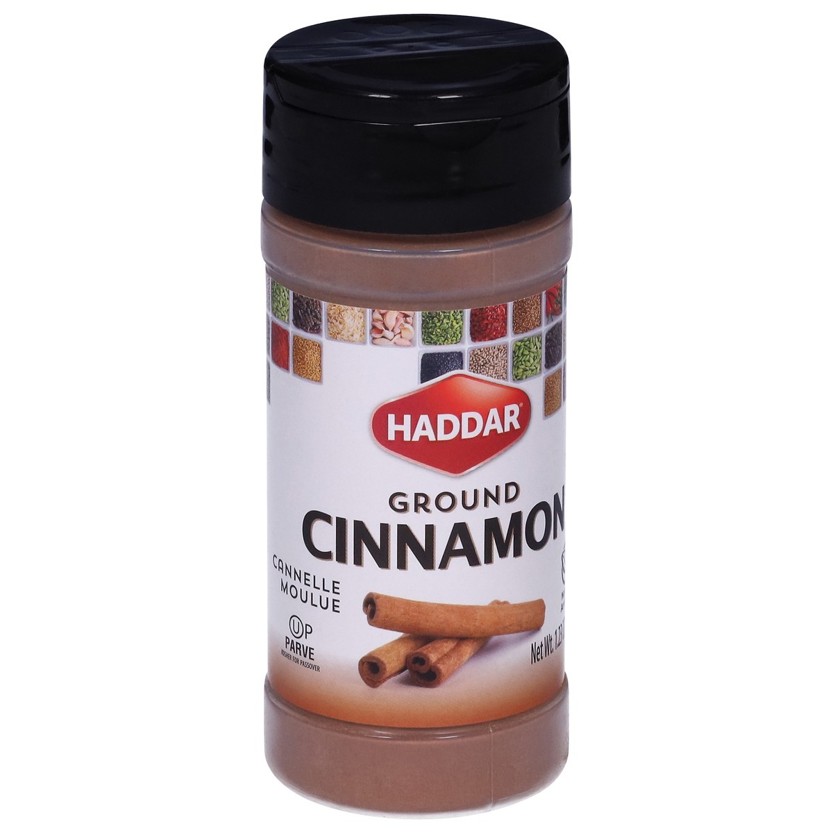 slide 2 of 9, Haddar Ground Cinnamon, 1.23 oz