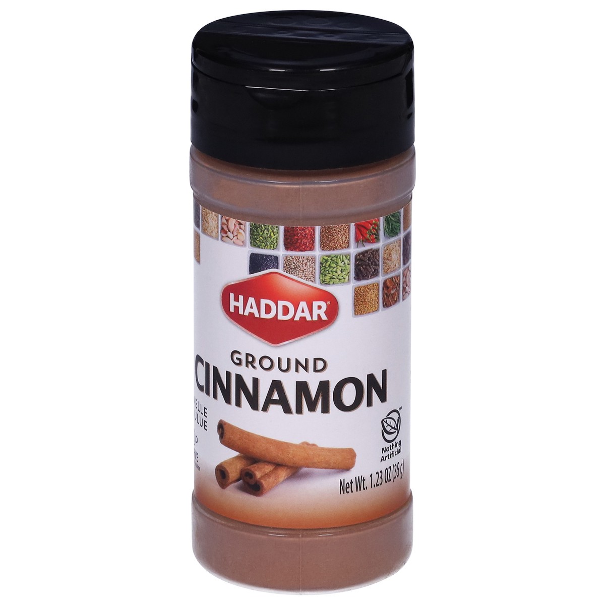 slide 3 of 9, Haddar Ground Cinnamon, 1.23 oz