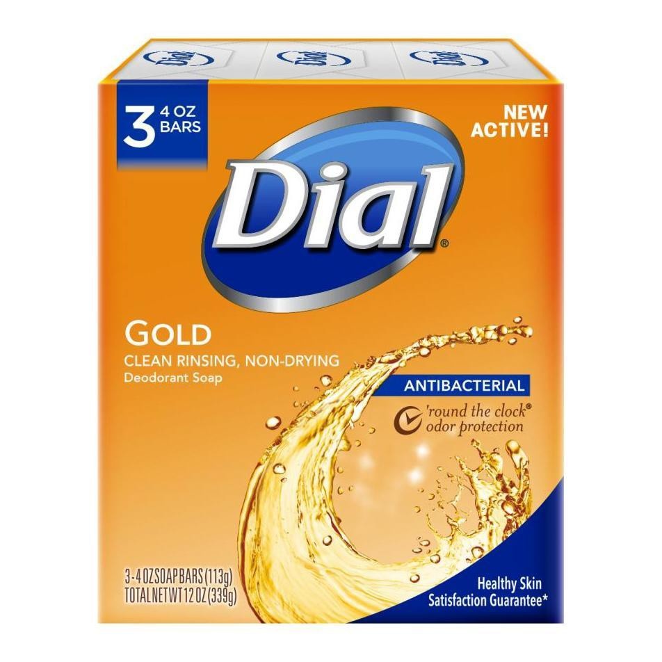 slide 1 of 7, Dial Gold Bar Soap, 4 ct; 4 oz