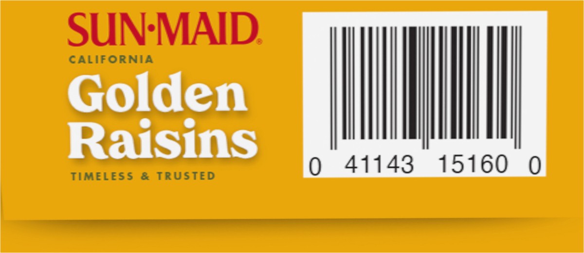 slide 10 of 10, Sun-Maid California Golden Raisins 12oz Bag in a Box, 12 oz