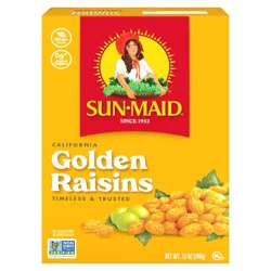Sun-Maid California Golden Raisins 12oz Bag in a Box
