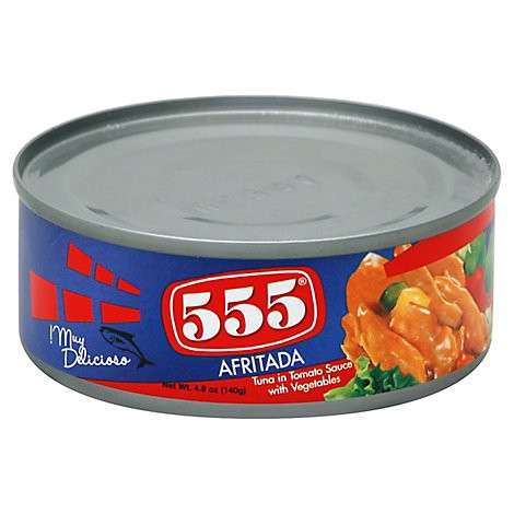 slide 1 of 1, 555 Tuna Afritada - 4.9 Oz, 4.9 oz