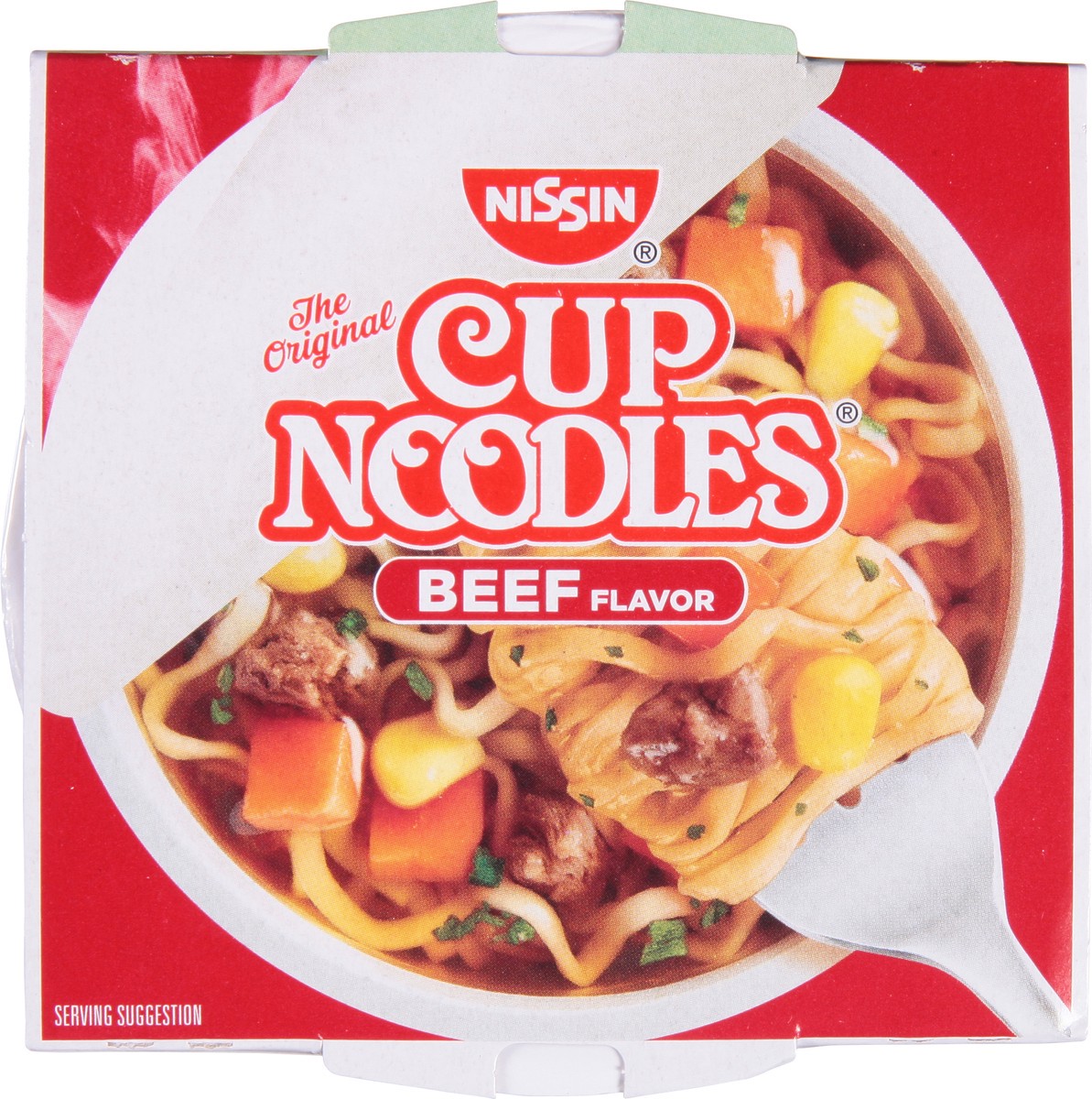 slide 10 of 14, Nissin Cup Noodles Ramen Beef Flavor Cup Noodles 2.5 oz, 2.5 oz