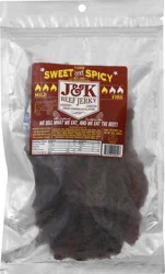 J&K Beef Jerky Sweet & Spicy Flavor 8 oz