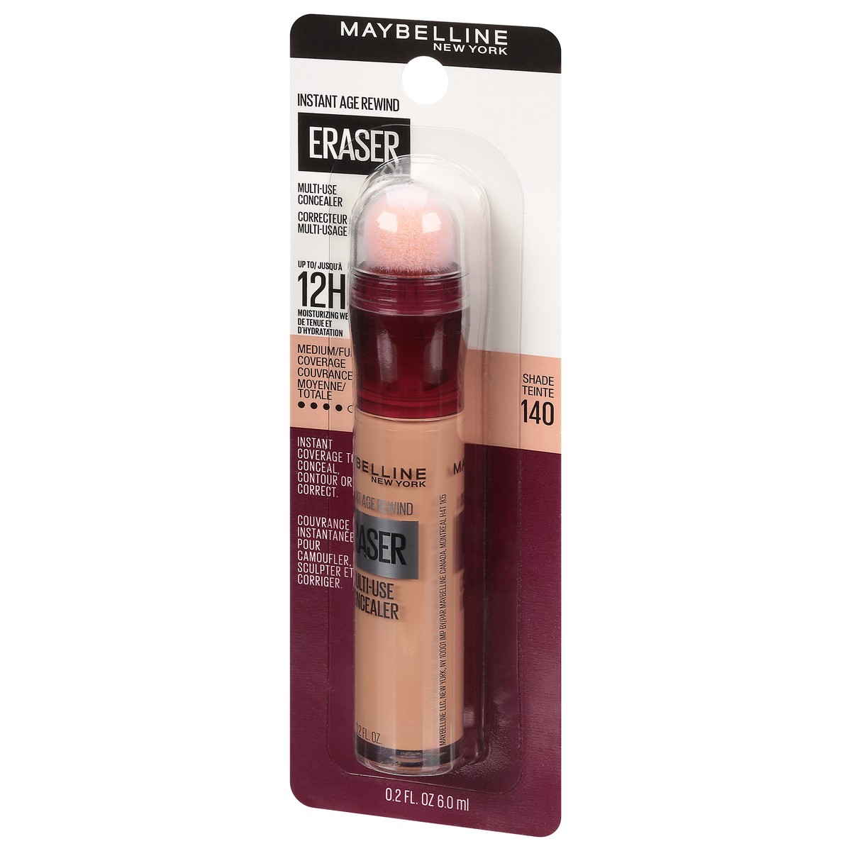 slide 8 of 9, Instant Age Rewind Multi-Use Dark Circles Concealer Medium to Full Coverage - 140 Honey - 0.2 fl oz, 0.2 fl oz