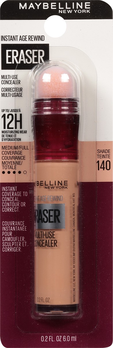 slide 9 of 9, Instant Age Rewind Multi-Use Dark Circles Concealer Medium to Full Coverage - 140 Honey - 0.2 fl oz, 0.2 fl oz