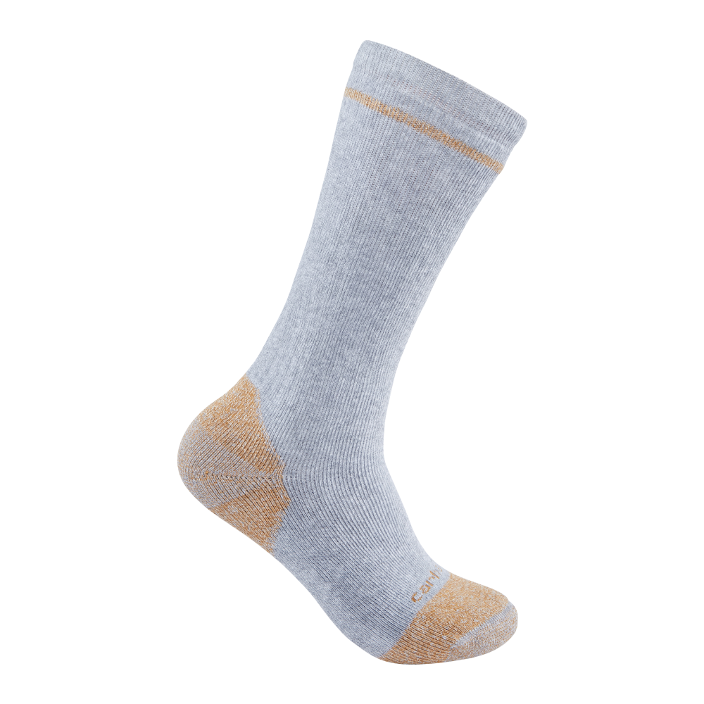 slide 2 of 2, Carhartt Men's Large Steel Toe Boot Socks - Grey, 2 ct / l