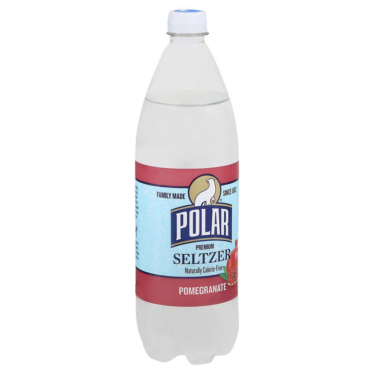 slide 3 of 9, Polar Pomegranate Premium Seltzer - 33.8 fl oz, 33.8 fl oz