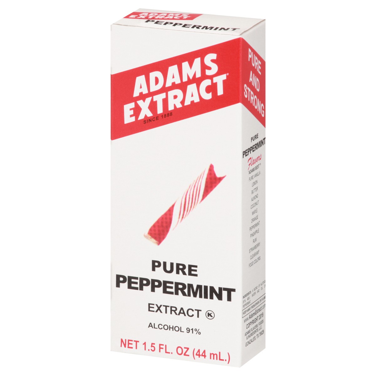 slide 12 of 12, Adams Extract Pure Peppermint Extract 1.5 oz, 1.5 oz
