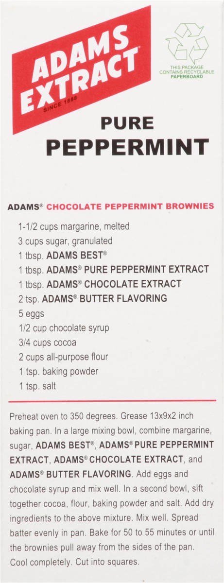 slide 6 of 12, Adams Extract Pure Peppermint Extract 1.5 oz, 1.5 oz