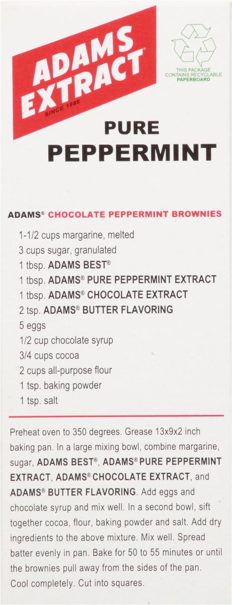 slide 9 of 10, Adams Extract Pure Peppermint, 1.5 oz