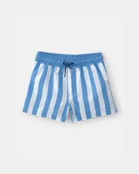 Carter's Toddler Boy Striped Swim Trunks - Blue Multi 3T
