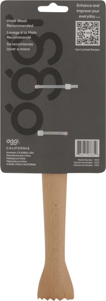 slide 10 of 11, Oggi Barware Wood Muddler 1 ea, 1 ct