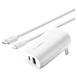 Belkin Braided Lightning Cable - 2m - White