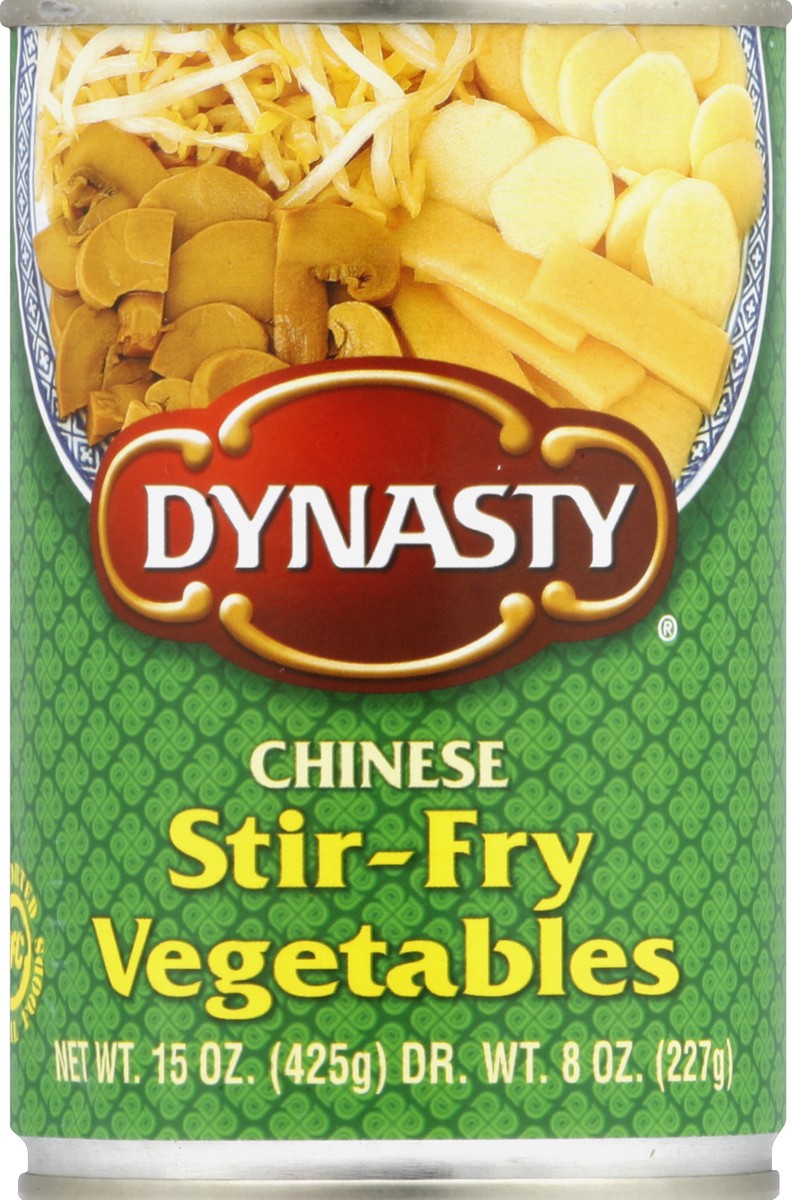 slide 2 of 2, Dynasty Stir Fry Vegetables, 15 oz