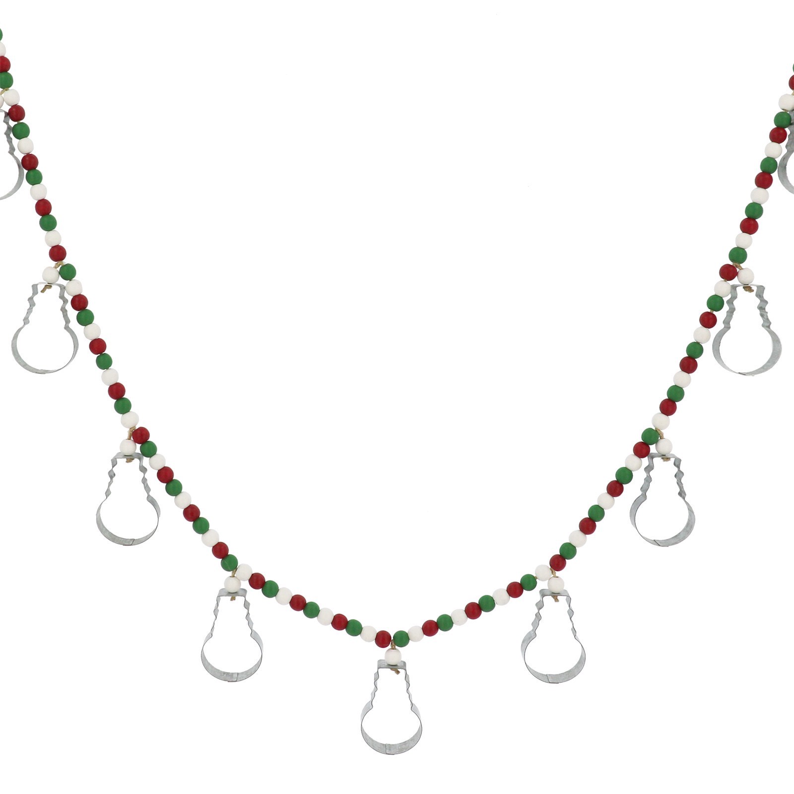 slide 2 of 2, 6ft. Beads & Snowman Garland By Ashland, 6 ft