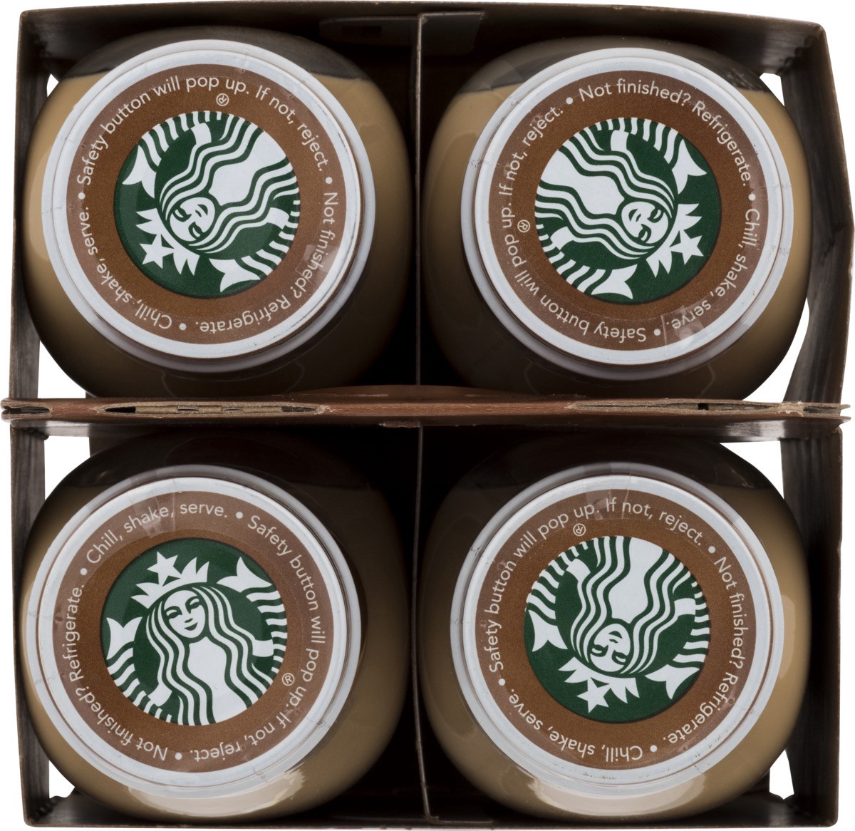 slide 9 of 9, Starbucks Frappuccino Chilled Coffee Drink Coffee 9.5 Fl Oz 4 Count Bottle, 38 oz