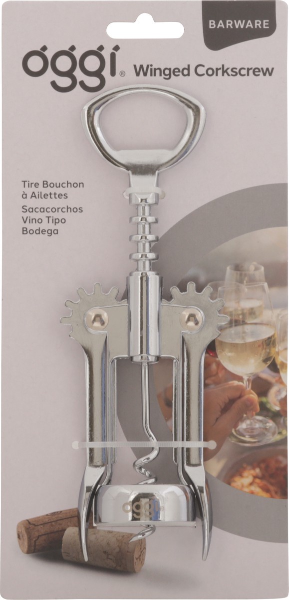 slide 10 of 11, Oggi Barware Winged Corkscrew 1 ea, 1 ct