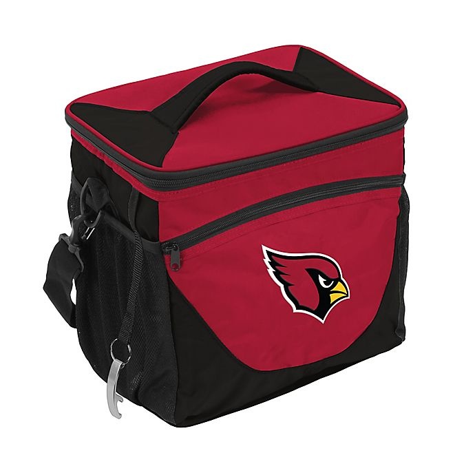 slide 1 of 1, NFL Arizona Cardinals Cooler Bag - Cardinal/Black, 24 ct