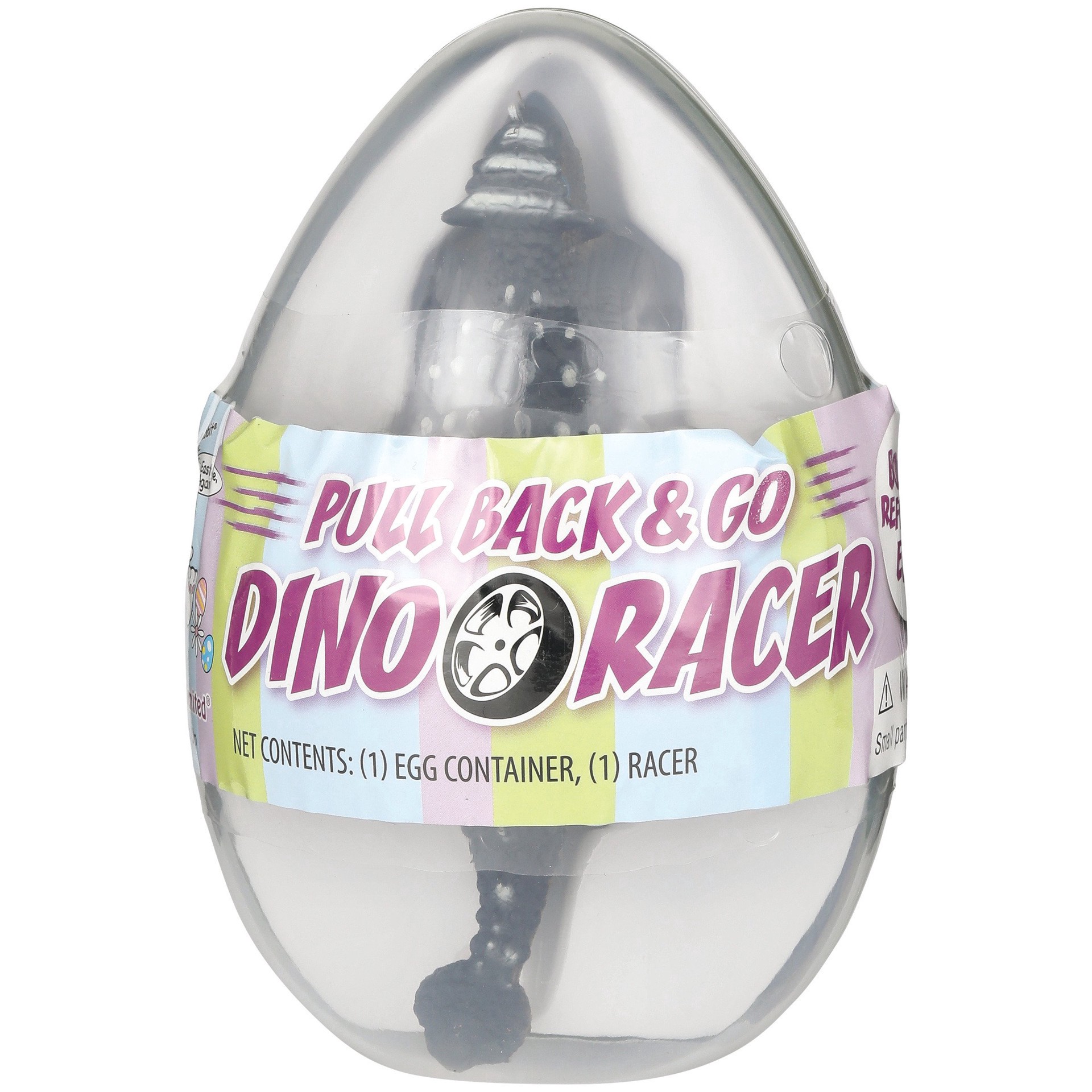 slide 1 of 1, Fun World 5 Inch Dino Racer Toy Egg, 1 ct