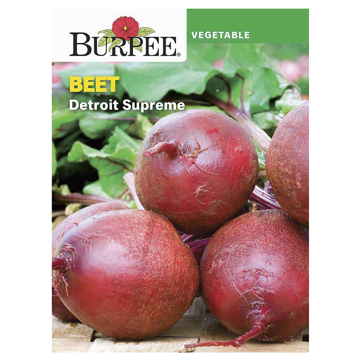slide 1 of 5, Burpee Detroit Supreme Beet Seeds - Red, 1 ct