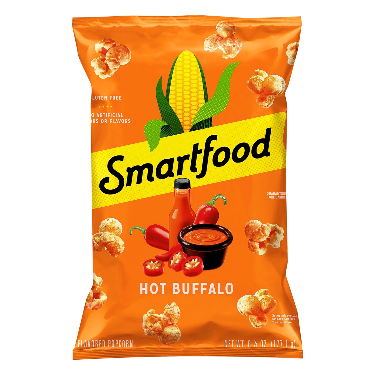 slide 4 of 7, Smartfood Hot Buffalo Popcorn 6.25 oz, 6.25 oz