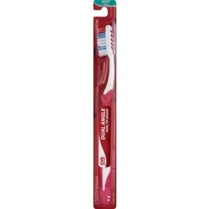 slide 1 of 1, CVS Health Dual Clean Toothbrush Soft, 1 ct