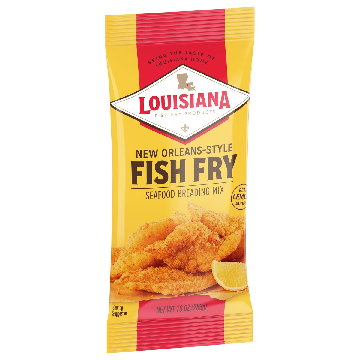slide 2 of 9, Louisiana Fish Fry Products Louisiana New Orleans-Style Fish Fry with Lemon - 10oz, 10 oz