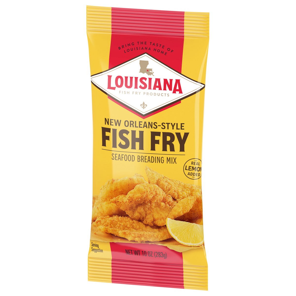 slide 3 of 9, Louisiana Fish Fry Products Louisiana New Orleans-Style Fish Fry with Lemon - 10oz, 10 oz