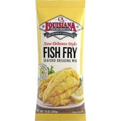 Louisiana Fish Fry Products New Orleans-Style Seafood Breading Mix 10 oz