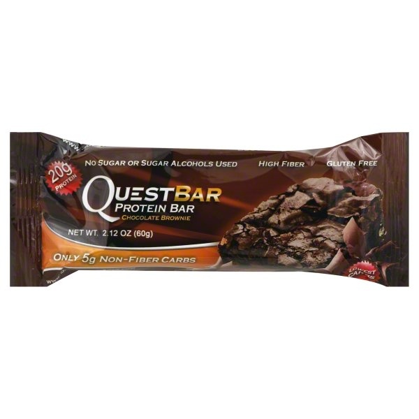 slide 1 of 6, Quest Bar Q Bar Chocolate Browne, 12 ct