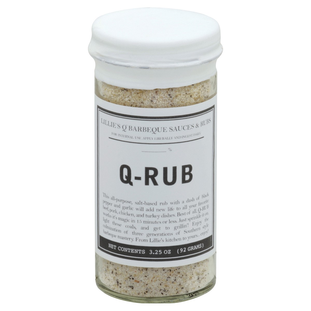 slide 4 of 4, Lillie's Q Q-Rub 3.25 oz, 3.25 oz