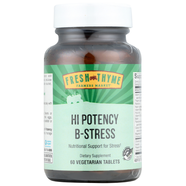 slide 1 of 1, Fresh Thyme Hipotency Bstress, 60 ct