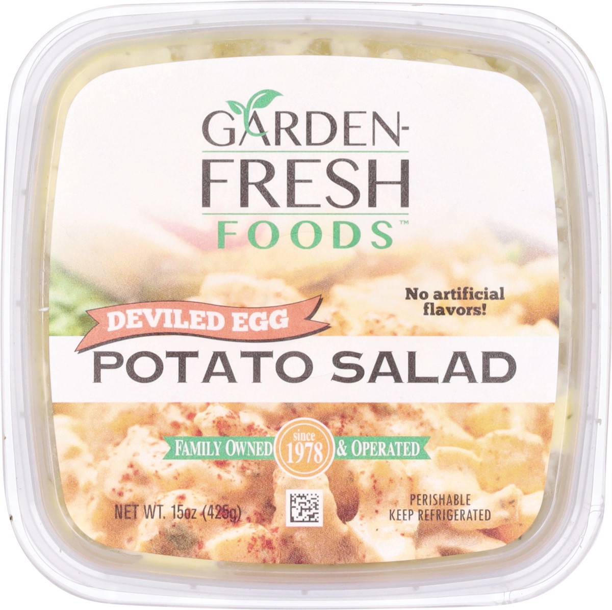 slide 9 of 14, Garden-Fresh Foods Deviled Egg Potato Salad 15 oz, 15 oz