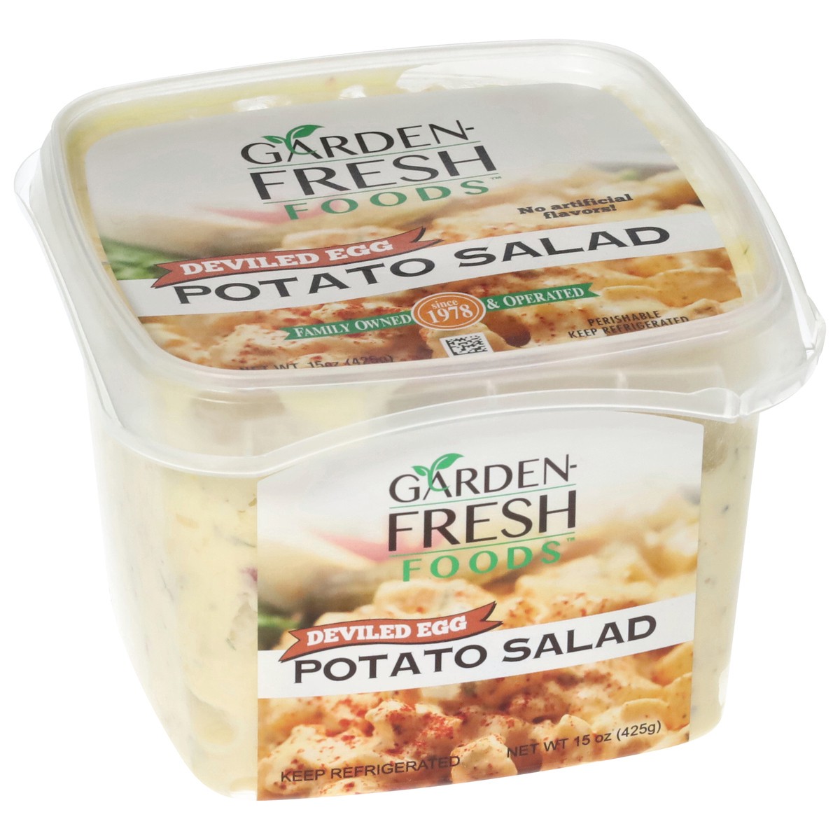 slide 8 of 14, Garden-Fresh Foods Deviled Egg Potato Salad 15 oz, 15 oz
