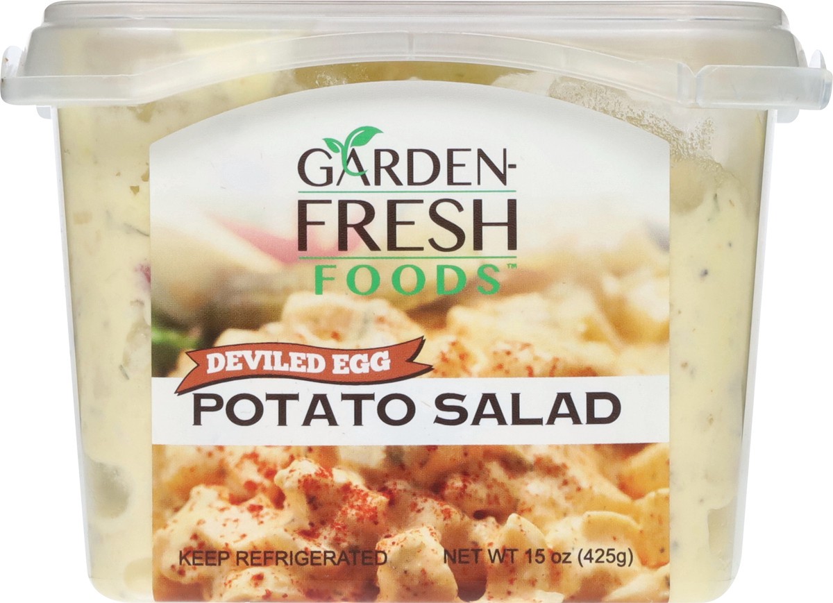 slide 10 of 14, Garden-Fresh Foods Deviled Egg Potato Salad 15 oz, 15 oz