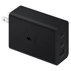 Samsung 15W Power Adapter with 3 Amp USB-C to USB-C Cable - Black