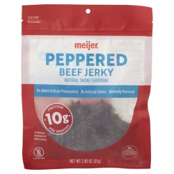 Meijer Peppered Beef Jerky, 2.85 Oz