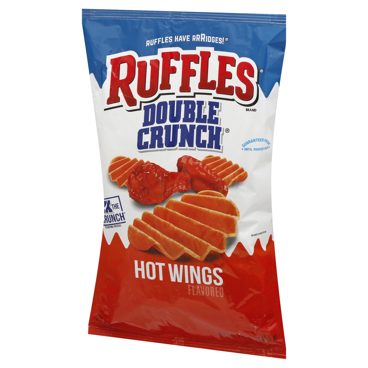 slide 3 of 11, Ruffles Double Crunch Hot Wings Flavored Potato Chips 7.25 oz, 7.25 oz