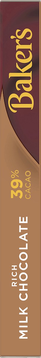 slide 2 of 14, Baker's Premium Milk Chocolate Baking Bar, 4 oz Box, 4 oz