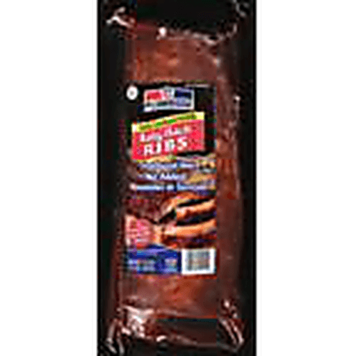 slide 3 of 3, Plumrose In Smokey Barbecue Sauce Ribs Baby Back Package, 24 oz