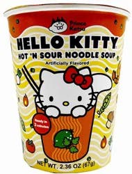 A-Sha Hello Kitty Garden Veggie Noodle Soup