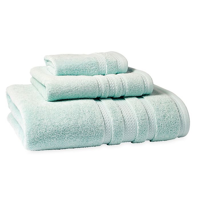 slide 1 of 4, DKNY Famous Maker Avenue Value Hand Towel - Mint, 1 ct