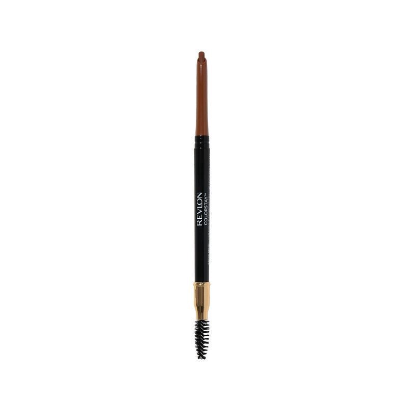 slide 1 of 4, Revlon ColorStay Waterproof Brow Pencil with Brush and Angled Tip - 215 Auburn - 0.012oz, 0.012 oz