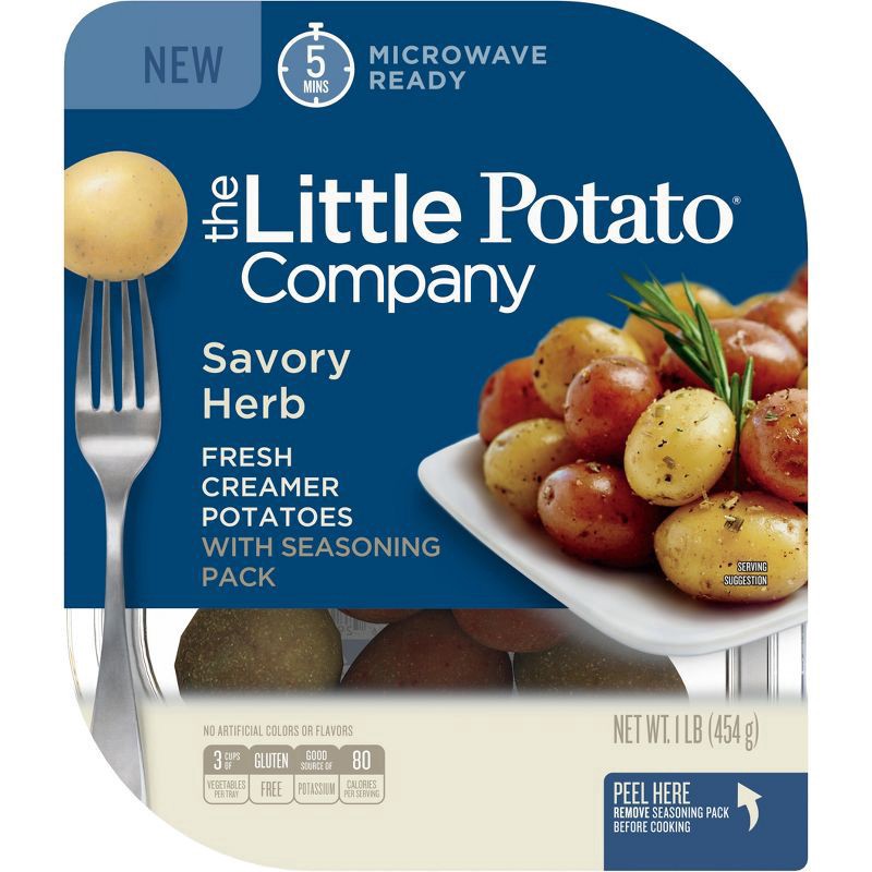 slide 1 of 9, The Little Potato Company Potatoes, 454 g