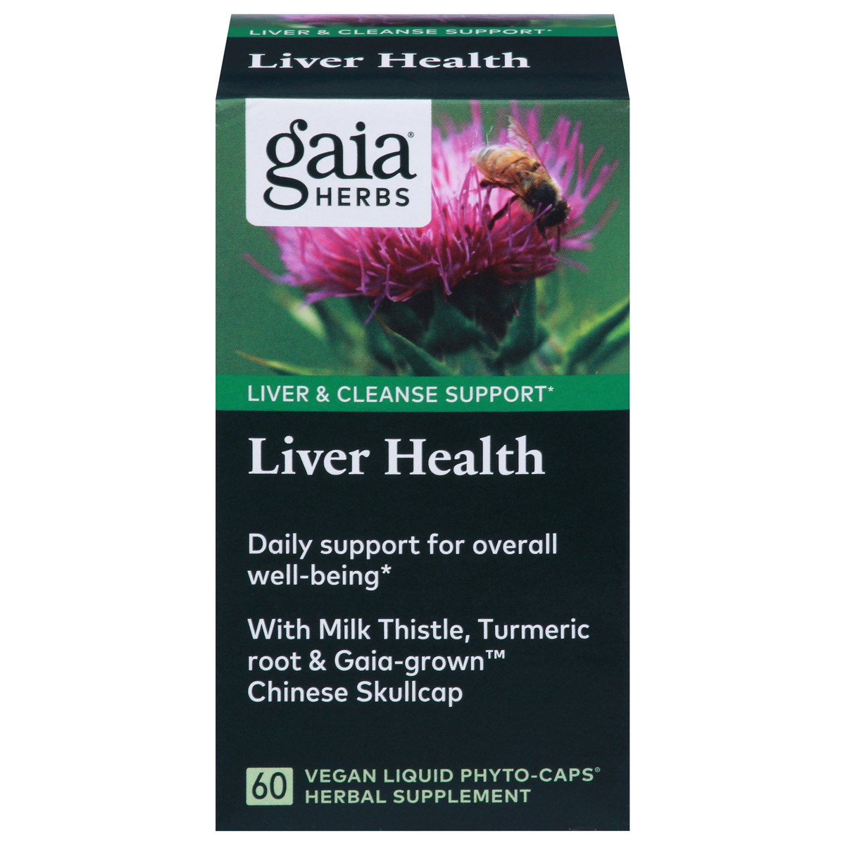 slide 1 of 9, Gaia Herbs Liver Health 60 Capsules, 60 ct