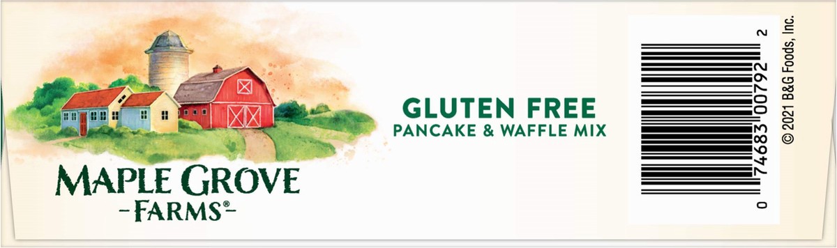 slide 7 of 9, Maple Grove Farms Gluten Free Pancake & Waffle Mix 16 oz, 16 oz