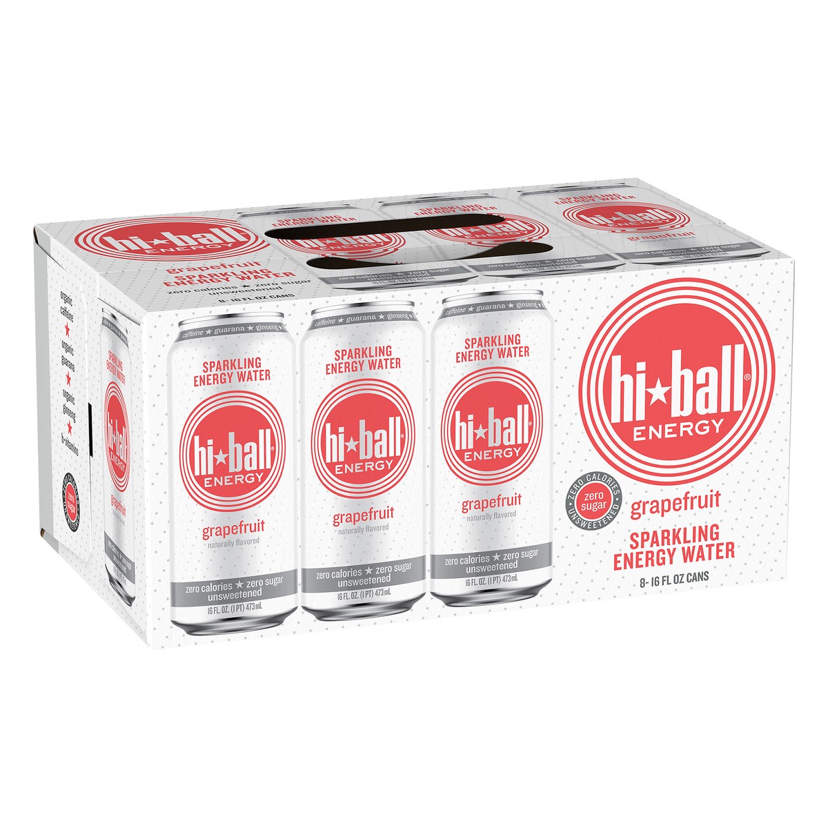 slide 6 of 10, Hiball Grapefruit Sparkling Water - 16 oz, 16 oz