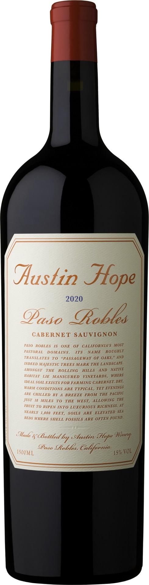 slide 1 of 5, Austin Hope Winery Cabernet Sauvignon 1.5, 1.5 liter