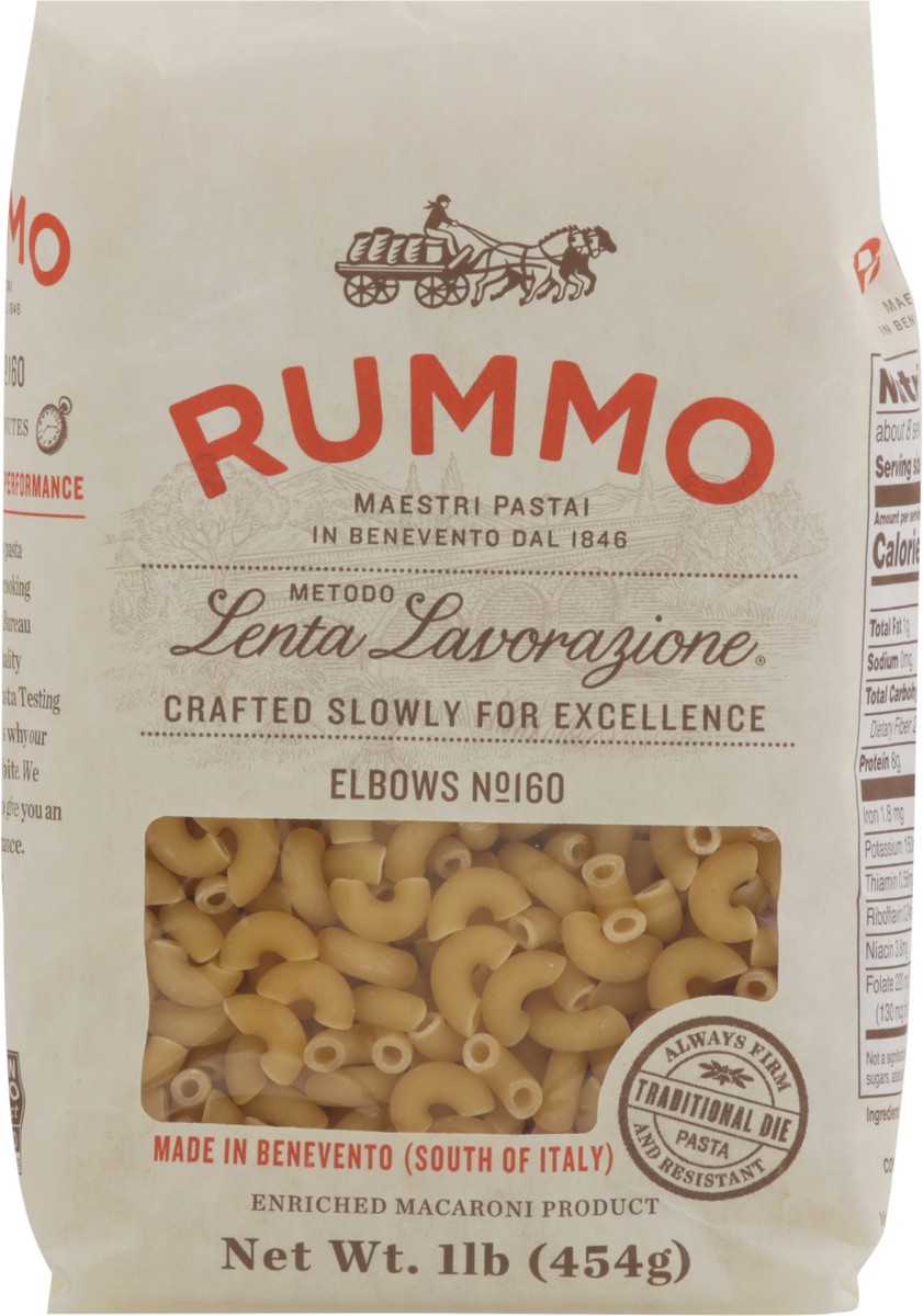 slide 3 of 13, Rummo No. 160 Elbows 1 lb, 1 lb